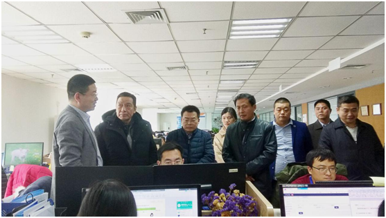 省标准化研究院、省电子商务协会等领导,莅临瑞诺国际考察指导