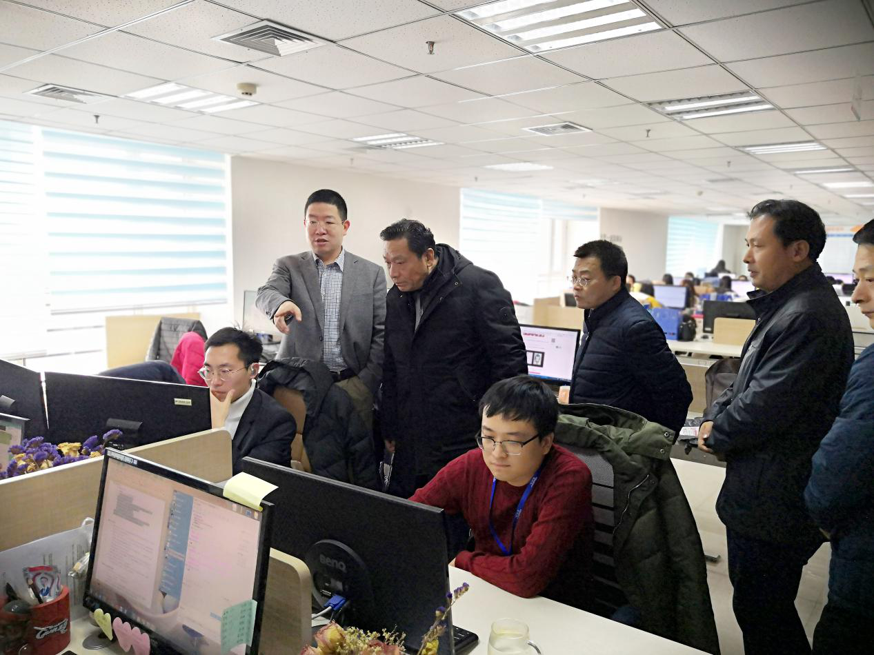省标准化研究院、省电子商务协会等领导莅临瑞诺国际考察指导